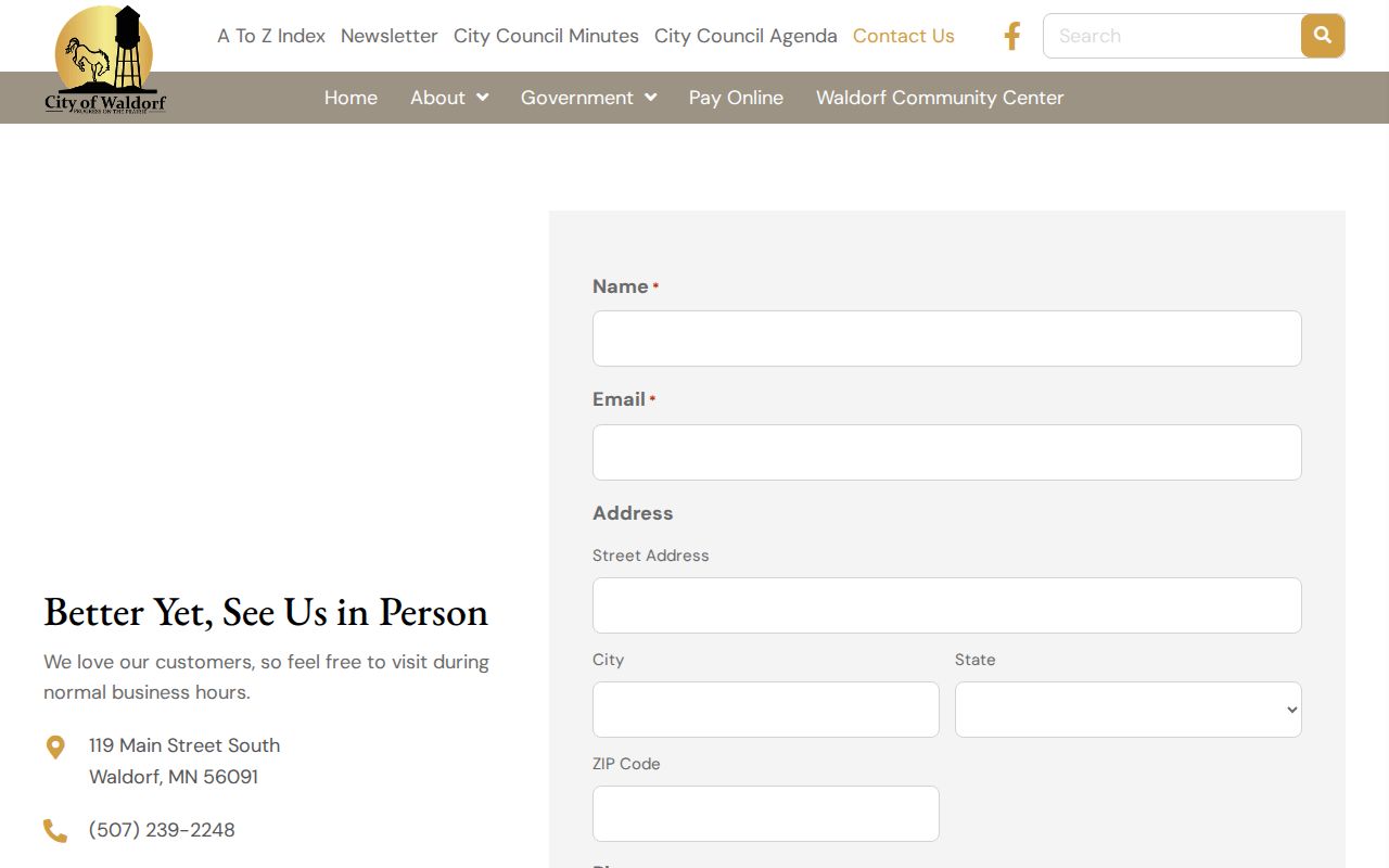 Waldorf court docket city hall contact source