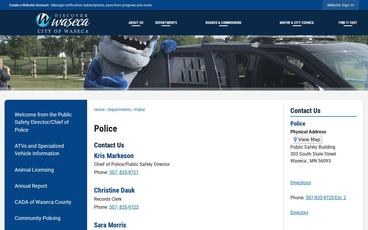 Waseca court docket public safety records channel